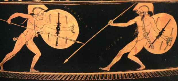 Achilleus against Ector