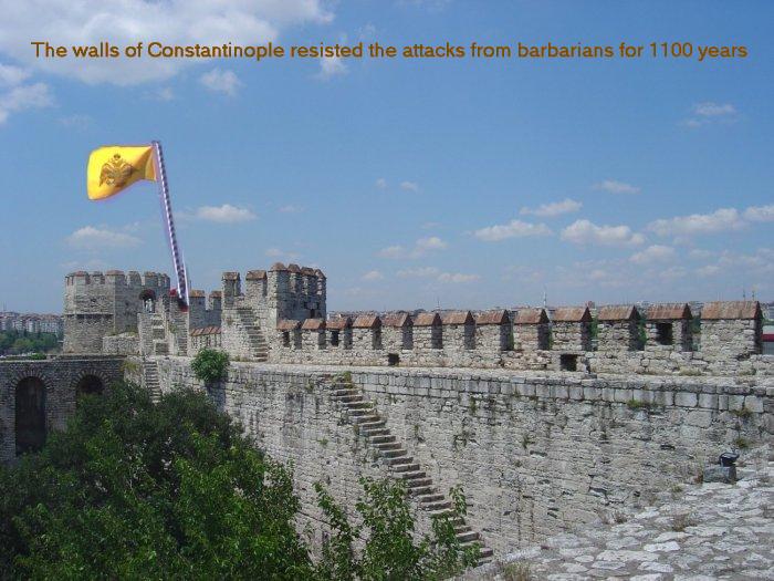 byzantine walls